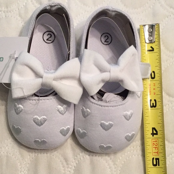 Baby girl white shoes - Picture 4 of 5